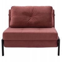 ΠΟΛΥΘΡΟΝΑ ΚΡΕΒΑΤΙ, ΒΕΛΟΥΔΟ ΣΑΠΙΟ ΜΗΛΟ HM3078.12 95x92x66Υ εκ.