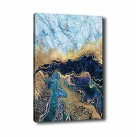 ΠΙΝΑΚΑΣ ΚΑΜΒΑΣ MARBLE EFFECT HM7196.02 50X3X70 εκ.