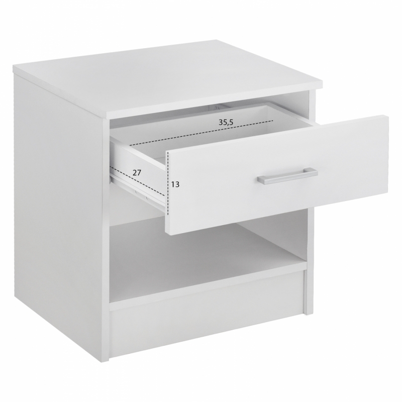 ΚΟΜΟΔΙΝΟ ΜΕ 1 ΣΥΡΤΑΡΙ LANEY ΛΕΥΚΟ HM2345.05 45x35,5x47 εκ. ΚΟΜΟΔΙΝΟ ΜΕ 1 ΣΥΡΤΑΡΙ LANEY ΛΕΥΚΟ HM2345.05 45x35,5x47 εκ.