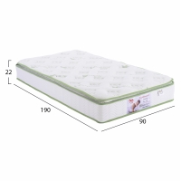 ΣΤΡΩΜΑ CONTINUOUS SPRING ΜΕ ΑΝΩΣΤΡΩΜΑ ALOE VERA 90X190 HM372.11 ΜΟΝΗΣ ΟΨΗΣ ΣΤΡΩΜΑ CONTINUOUS SPRING ΜΕ ΑΝΩΣΤΡΩΜΑ ALOE VERA 90X190 HM372.11 ΜΟΝΗΣ ΟΨΗΣ