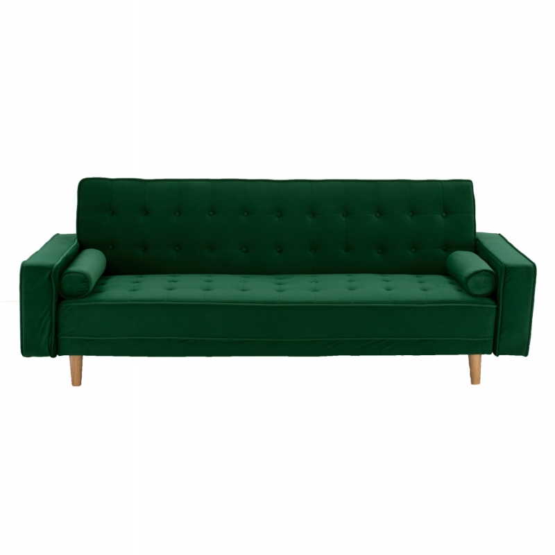 ΚΑΝΑΠΕΣ ΚΡΕΒΑΤΙ SALVADOR HM3150.13 ΒΕΛΟΥΔΟ ΚΥΠΑΡΙΣΣΙ 223X90X80Y εκ.