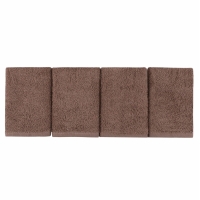 ΠΕΤΣΕΤΕΣ ΛΑΒΕΤΑ 4ΤΜΧ BEVERLY HILLS POLO CLUB HM12124.04 ΚΑΦΕ ΛΕΥΚΟ 30x30 εκ. 355BHP0233