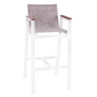 ΣΚΑΜΠΟ ΜΠΑΡ ΑΛΟΥΜΙΝΙΟΥ ΛΕΥΚΟ ΜΕ POLYWOOD 52 x 58 x 108 εκ. HM5790.01 ΣΚΑΜΠΟ ΜΠΑΡ ΑΛΟΥΜΙΝΙΟΥ ΛΕΥΚΟ ΜΕ POLYWOOD 52 x 58 x 108 εκ. HM5790.01
