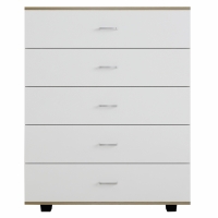ΣΥΡΤΑΡΙΕΡΑ ΜΕΛΑΜΙΝΗΣ THORG HM8995.04- 5 ΣΥΡΤΑΡΙΑ ΣΕ SONAMA-ΛΕΥΚΟ 80Χ40Χ100Yεκ.