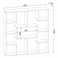 ΒΙΒΛΙΟΘΗΚΗ YOLANTHE ΜΕΛΑΜΙΝΗΣ HM9029.01 ΛΕΥΚΗ 120x22x123,6Υ εκ. ΒΙΒΛΙΟΘΗΚΗ YOLANTHE ΜΕΛΑΜΙΝΗΣ HM9029.01 ΛΕΥΚΗ 120x22x123,6Υ εκ.