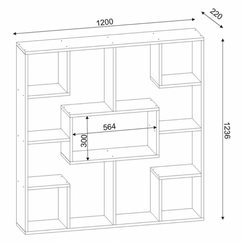 ΒΙΒΛΙΟΘΗΚΗ YOLANTHE ΜΕΛΑΜΙΝΗΣ HM9029.01 ΛΕΥΚΗ 120x22x123,6Υ εκ. ΒΙΒΛΙΟΘΗΚΗ YOLANTHE ΜΕΛΑΜΙΝΗΣ HM9029.01 ΛΕΥΚΗ 120x22x123,6Υ εκ.