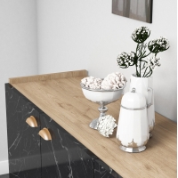 ΜΠΟΥΦΕΣ ΜΕΛΑΜΙΝΗΣ HM9045.01 NATURAL WOOD - ΜΑΥΡΟ ΜΑΡΜΑΡΟ 180x41x77,8Y εκ. ΜΠΟΥΦΕΣ ΜΕΛΑΜΙΝΗΣ HM9045.01 NATURAL WOOD - ΜΑΥΡΟ ΜΑΡΜΑΡΟ 180x41x77,8Y εκ.