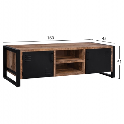 ΕΠΙΠΛΟ TV TURNER HM8189.11 ΜΕΤΑΛΛΟ & ΜΑΣΙΦ ΞΥΛΟ MANGO ΦΥΣΙΚΟ 160x45x51Υ εκ. ΕΠΙΠΛΟ TV TURNER HM8189.11 ΜΕΤΑΛΛΟ & ΜΑΣΙΦ ΞΥΛΟ MANGO ΦΥΣΙΚΟ 160x45x51Υ εκ.