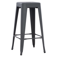 ΣΚΑΜΠΟ BAR ΜΕΤΑΛΛΙΚΟ MELITA ΣΕ ΓΚΡΙ HM8642.10 43x43x78εκ. ΣΚΑΜΠΟ BAR ΜΕΤΑΛΛΙΚΟ MELITA ΣΕ ΓΚΡΙ HM8642.10 43x43x78εκ.