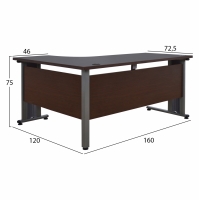 ΓΡΑΦΕΙΟ ΕΠΑΓΓΕΛΜΑΤΙΚΟ VALDEN HM2043.02R WENGE ΜΕ ΔΕΞΙΑ ΓΩΝΙΑ 160X120X75 ΓΡΑΦΕΙΟ ΕΠΑΓΓΕΛΜΑΤΙΚΟ VALDEN HM2043.02R WENGE ΜΕ ΔΕΞΙΑ ΓΩΝΙΑ 160X120X75