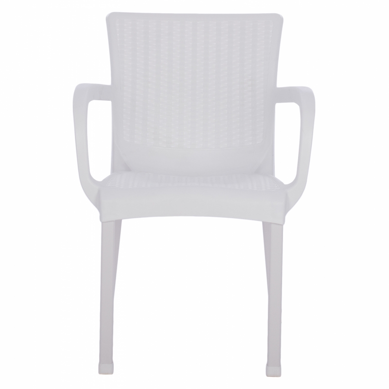 ΠΟΛΥΘΡΟΝΑ ΠΟΛΥΠΡΟΠΥΛΕΝΙΟΥ RATTAN ΠΟΔΙ ALU HM5591.01 ΧΡΩΜΑ ΛΕΥΚΟ 60x60x82 cm ΠΟΛΥΘΡΟΝΑ ΠΟΛΥΠΡΟΠΥΛΕΝΙΟΥ RATTAN ΠΟΔΙ ALU HM5591.01 ΧΡΩΜΑ ΛΕΥΚΟ 60x60x82 cm