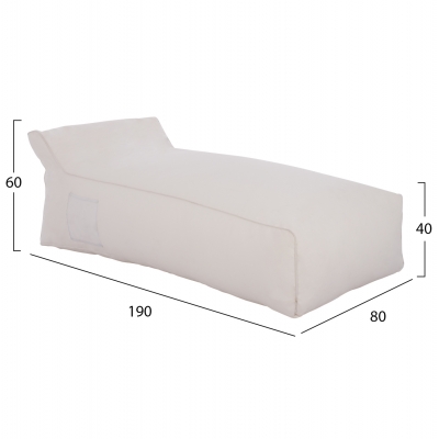 ΠΟΥΦ ΞΑΠΛΩΣΤΡΑ WADELIN HM5774.11 ΜΕ TEXTILENE ΛΕΥΚΟ 190x80x40-60Υ εκ. ΠΟΥΦ ΞΑΠΛΩΣΤΡΑ WADELIN HM5774.11 ΜΕ TEXTILENE ΛΕΥΚΟ 190x80x40-60Υ εκ.