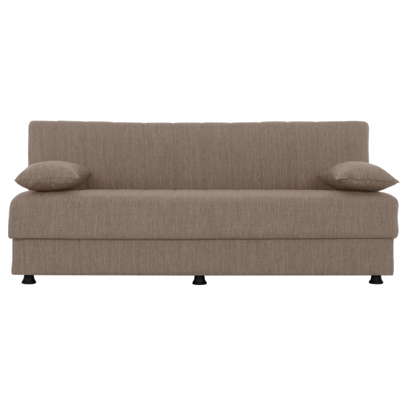 ΚΑΝΑΠΕΣ ΚΡΕΒΑΤΙ ANDRI ΤΡΙΘΕΣΙΟΣ ΜΠΕΖ HM3239.04 180x83x74Υ εκ.