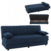 ΚΑΝΑΠΕΣ ΚΡΕΒΑΤΙ ANDRI ΤΡΙΘΕΣΙΟΣ ΜΠΛΕ HM3239.07 180x83x74Y εκ.