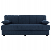 ΚΑΝΑΠΕΣ ΚΡΕΒΑΤΙ ANDRI ΤΡΙΘΕΣΙΟΣ ΜΠΛΕ HM3239.07 180x83x74Y εκ.