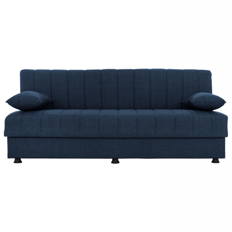 ΚΑΝΑΠΕΣ ΚΡΕΒΑΤΙ ANDRI ΤΡΙΘΕΣΙΟΣ ΜΠΛΕ HM3239.07 180x83x74Y εκ.