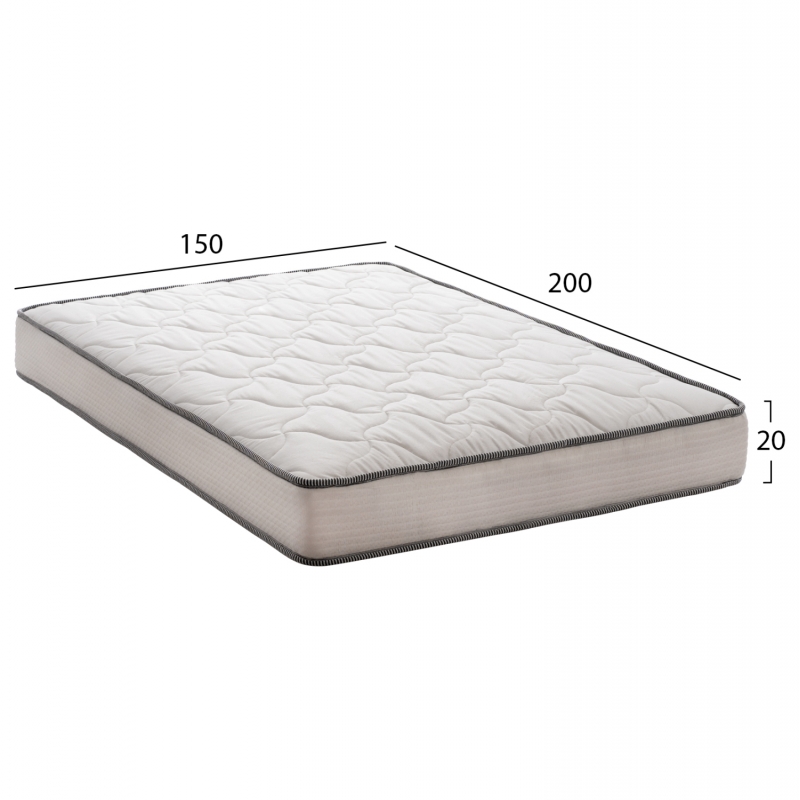 ΣΤΡΩΜΑ DREAMTOPIA ΣΕΙΡΑ ATLAS HM654.150 BONNELL SPRING 150x200x20Y εκ. ΣΤΡΩΜΑ DREAMTOPIA ΣΕΙΡΑ ATLAS HM654.150 BONNELL SPRING 150x200x20Y εκ.