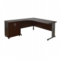 ΣΕΤ ΓΡΑΦΕΙΟΥ 2ΤΜΧ ΣΕ ΧΡΩΜΑ WENGE HM10201.02L