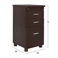 ΣΕΤ ΓΡΑΦΕΙΟΥ 3ΤΜΧ ΣΕ ΧΡΩΜΑ WENGE HM10203.02L