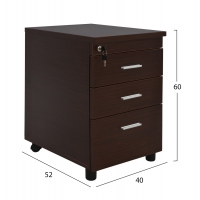 ΣΕΤ ΓΡΑΦΕΙΟΥ 3ΤΜΧ ΣΕ ΧΡΩΜΑ WENGE HM10204.02L ΣΕΤ ΓΡΑΦΕΙΟΥ 3ΤΜΧ ΣΕ ΧΡΩΜΑ WENGE HM10204.02L