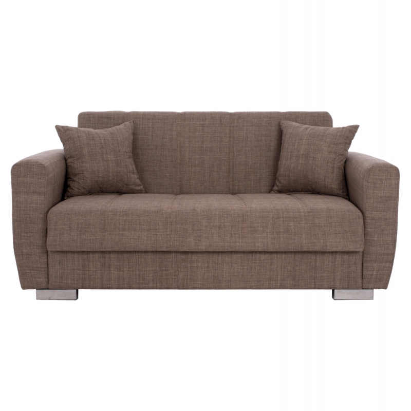 ΚΑΝΑΠΕΣ ΚΡΕΒΑΤΙ POLYA ΔΙΘΕΣΙΟΣ ΚΑΦΕ HM3241.02 153x87x77 εκ.