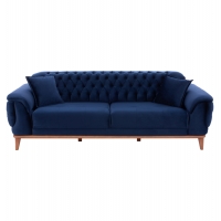 ΚΑΝΑΠΕΣ ΚΡΕΒΑΤΙ BENNINGTON ΤΡΙΘΕΣΙΟΣ ΜΠΛΕ HM3249.18 240x95x80 εκ.
