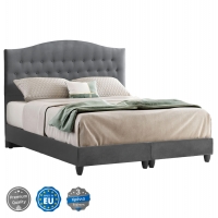 ΚΡΕΒΑΤΙ MALENA ΑΠΟ ΓΚΡΙ ΒΕΛΟΥΔΟ HM638.10 ΓΙΑ ΣΤΡΩΜΑ 150x200 εκ. ΚΡΕΒΑΤΙ MALENA ΑΠΟ ΓΚΡΙ ΒΕΛΟΥΔΟ HM638.10 ΓΙΑ ΣΤΡΩΜΑ 150x200 εκ.
