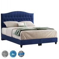 ΚΡΕΒΑΤΙ MALENA ΑΠΟ ΜΠΛΕ ΒΕΛΟΥΔΟ HM638.05 ΓΙΑ ΣΤΡΩΜΑ 150x200 εκ. ΚΡΕΒΑΤΙ MALENA ΑΠΟ ΜΠΛΕ ΒΕΛΟΥΔΟ HM638.05 ΓΙΑ ΣΤΡΩΜΑ 150x200 εκ.