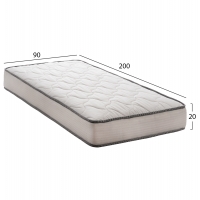 ΣΤΡΩΜΑ DREAMTOPIA ΣΕΙΡΑ ATLAS HM654.90-200 BONNELL SPRING 90x200x20Y εκ. ΣΤΡΩΜΑ DREAMTOPIA ΣΕΙΡΑ ATLAS HM654.90-200 BONNELL SPRING 90x200x20Y εκ.