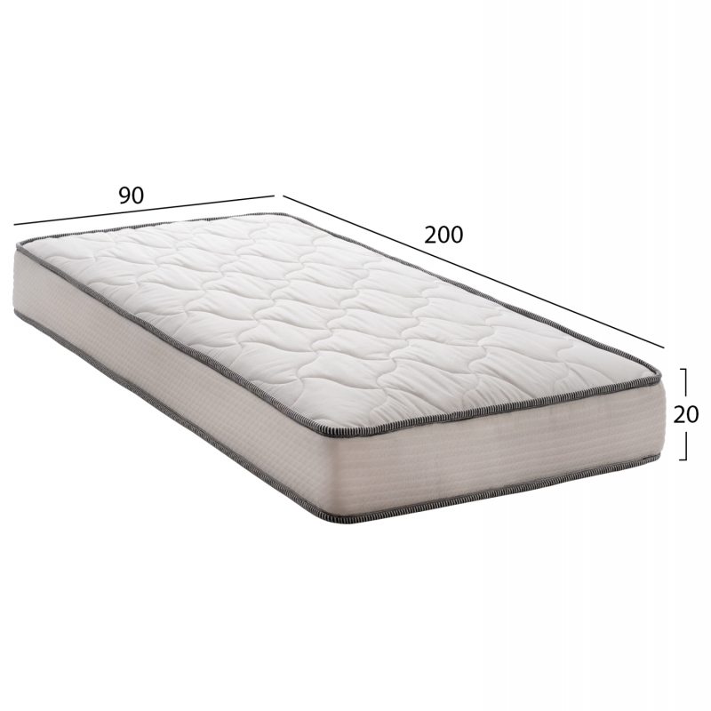 ΣΤΡΩΜΑ DREAMTOPIA ΣΕΙΡΑ ATLAS HM654.90-200 BONNELL SPRING 90x200x20Y εκ. ΣΤΡΩΜΑ DREAMTOPIA ΣΕΙΡΑ ATLAS HM654.90-200 BONNELL SPRING 90x200x20Y εκ.