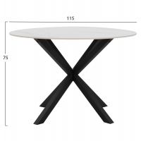 ΤΡΑΠΕΖΙ ΤΡΑΠΕΖΑΡΙΑΣ ΣΤΡΟΓΓΥΛΟ SYNTEC HM9309.02 SINTERED STONE ΛΕΥΚΟ ΜΕΤΑΛ.ΠΟΔΙΑ Φ115x75Y εκ. ΤΡΑΠΕΖΙ ΤΡΑΠΕΖΑΡΙΑΣ ΣΤΡΟΓΓΥΛΟ SYNTEC HM9309.02 SINTERED STONE ΛΕΥΚΟ ΜΕΤΑΛ.ΠΟΔΙΑ Φ115x75Y εκ.
