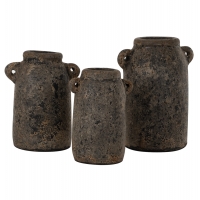 ΔΙΑΚΟΣΜΗΤΙΚA ΒΑΖA ΑΠΟ TERRACOTTA ΓΚΡΙ HM7710 ΔΙΑΚΟΣΜΗΤΙΚA ΒΑΖA ΑΠΟ TERRACOTTA ΓΚΡΙ HM7710