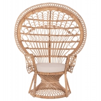 ΠΟΛΥΘΡΟΝΑ ROYAL PEACOCK Β' ΔΙΑΛΟΓΗΣ HM9342 RATTAN ΣΕ ΦΥΣΙΚΟ 114x72x150Yεκ. ΠΟΛΥΘΡΟΝΑ ROYAL PEACOCK Β' ΔΙΑΛΟΓΗΣ HM9342 RATTAN ΣΕ ΦΥΣΙΚΟ 114x72x150Yεκ.