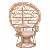 ΠΟΛΥΘΡΟΝΑ ROYAL PEACOCK Β' ΔΙΑΛΟΓΗΣ HM9342 RATTAN ΣΕ ΦΥΣΙΚΟ 114x72x150Yεκ. ΠΟΛΥΘΡΟΝΑ ROYAL PEACOCK Β' ΔΙΑΛΟΓΗΣ HM9342 RATTAN ΣΕ ΦΥΣΙΚΟ 114x72x150Yεκ.