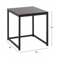 ΖΙΓΚΟΝ GRELAY 2 ΤΕΜ MDF ΟΨΗ ΜΑΡΜΑΡΟΥ & ΜΕΤΑΛΛΟ HM8762.13 45Χ45Χ50εκ. & 37Χ37Χ43 εκ. ΖΙΓΚΟΝ GRELAY 2 ΤΕΜ MDF ΟΨΗ ΜΑΡΜΑΡΟΥ & ΜΕΤΑΛΛΟ HM8762.13 45Χ45Χ50εκ. & 37Χ37Χ43 εκ.