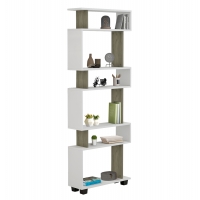 ΒΙΒΛΙΟΘΗΚΗ ΜΕΛΑΜΙΝΗΣ OWLOLIVE GREY ΛΕΥΚΟ 60x19,5x165Yεκ.HM8923.11 ΒΙΒΛΙΟΘΗΚΗ ΜΕΛΑΜΙΝΗΣ OWLOLIVE GREY ΛΕΥΚΟ 60x19,5x165Yεκ.HM8923.11