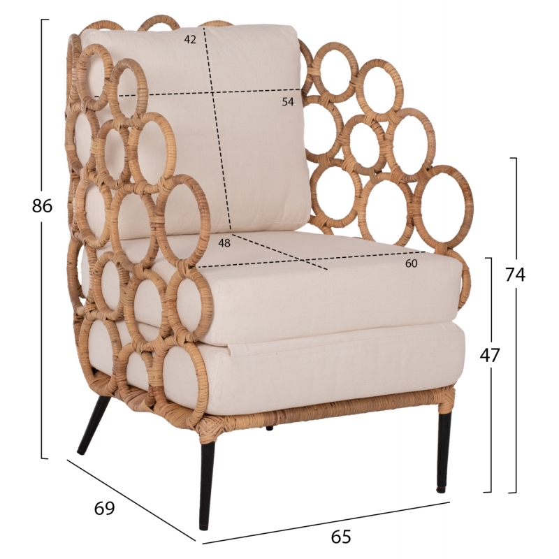 ΠΟΛΥΘΡΟΝΑ RINGER HM9341 ΑΠΟ RATTAN-ΜΕΤΑΛΛΟ ΦΥΣΙΚΟ ΧΡΩΜΑ 65x69x86Y εκ. ΠΟΛΥΘΡΟΝΑ RINGER HM9341 ΑΠΟ RATTAN-ΜΕΤΑΛΛΟ ΦΥΣΙΚΟ ΧΡΩΜΑ 65x69x86Y εκ.