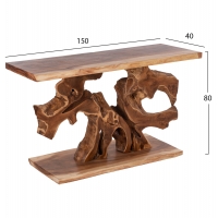 ΚΟΝΣΟΛΑ HM9357 ΑΠΟ ΜΑΣΙΦ ΞΥΛΟ ΤEAK ΦΥΣΙΚΟ 150X40X80YEK. ΚΟΝΣΟΛΑ HM9357 ΑΠΟ ΜΑΣΙΦ ΞΥΛΟ ΤEAK ΦΥΣΙΚΟ 150X40X80YEK.