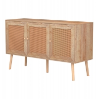 ΜΠΟΥΦΕΣ ΜΕΛΑΜΙΝΗΣ COLM- ΣΥΝΘ. RATTAN ΣΤΙΣ ΠΟΡΤΕΣ HM9220.11 120Χ39Χ70Υεκ.