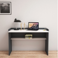 ΓΡΑΦΕΙΟ ΜΕΛΑΜΙΝΗΣ ΓΚΡΙ ΛΕΥΚΟ CLASSIKER HM9227.13 118x58x80Υεκ. ΓΡΑΦΕΙΟ ΜΕΛΑΜΙΝΗΣ ΓΚΡΙ ΛΕΥΚΟ CLASSIKER HM9227.13 118x58x80Υεκ.