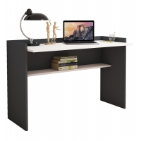 ΓΡΑΦΕΙΟ ΜΕΛΑΜΙΝΗΣ ΓΚΡΙ ΛΕΥΚΟ CLASSIKER HM9227.13 118x58x80Υεκ. ΓΡΑΦΕΙΟ ΜΕΛΑΜΙΝΗΣ ΓΚΡΙ ΛΕΥΚΟ CLASSIKER HM9227.13 118x58x80Υεκ.