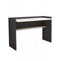ΓΡΑΦΕΙΟ ΜΕΛΑΜΙΝΗΣ ΓΚΡΙ ΛΕΥΚΟ CLASSIKER HM9227.13 118x58x80Υεκ. ΓΡΑΦΕΙΟ ΜΕΛΑΜΙΝΗΣ ΓΚΡΙ ΛΕΥΚΟ CLASSIKER HM9227.13 118x58x80Υεκ.