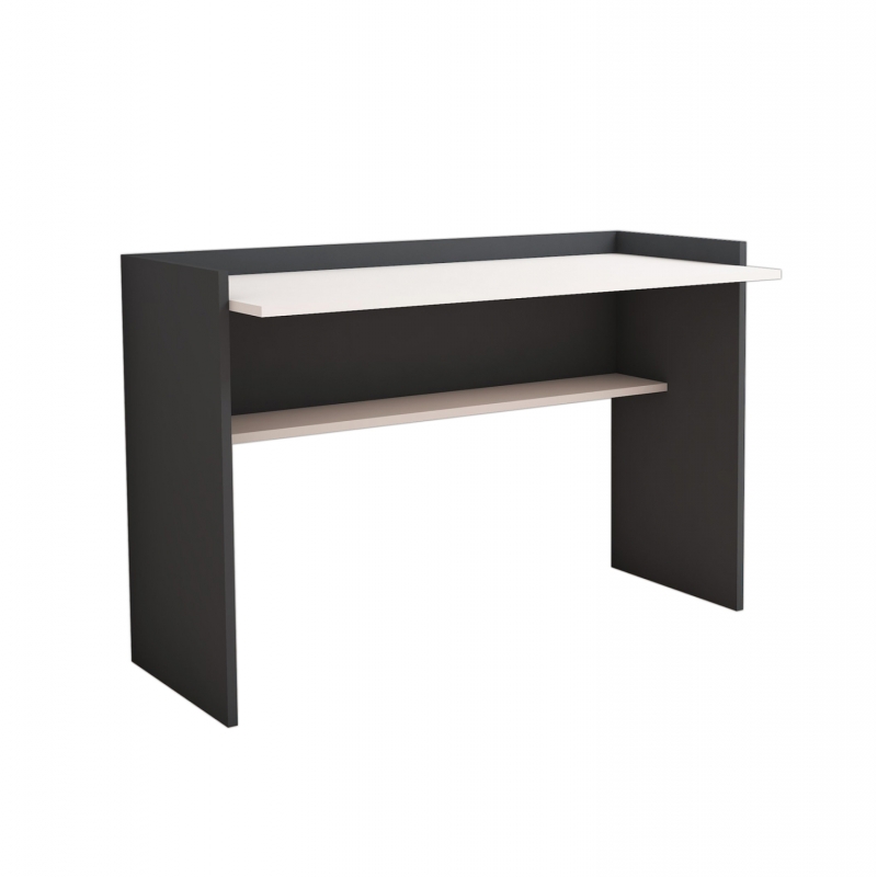 ΓΡΑΦΕΙΟ ΜΕΛΑΜΙΝΗΣ ΓΚΡΙ ΛΕΥΚΟ CLASSIKER HM9227.13 118x58x80Υεκ. ΓΡΑΦΕΙΟ ΜΕΛΑΜΙΝΗΣ ΓΚΡΙ ΛΕΥΚΟ CLASSIKER HM9227.13 118x58x80Υεκ.
