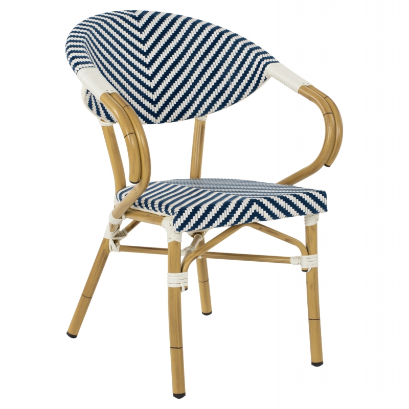 ΠΟΛΥΘΡΟΝΑ BAMBOO LOOK HM5861.02 ΜΠΛΕ-ΛΕΥΚΟ 59x56x82Yεκ. ΠΟΛΥΘΡΟΝΑ BAMBOO LOOK HM5861.02 ΜΠΛΕ-ΛΕΥΚΟ 59x56x82Yεκ.