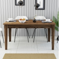 ΤΡΑΠΕΖΙ ΤΡΑΠΕΖΑΡΙΑΣ STANDARD HM9507.04 ΜΕΛΑΜΙΝΗ ΚΑΡΥΔΙ ME ΑΠΟΘHK.ΧΩΡΟ 145x88x75Yεκ.