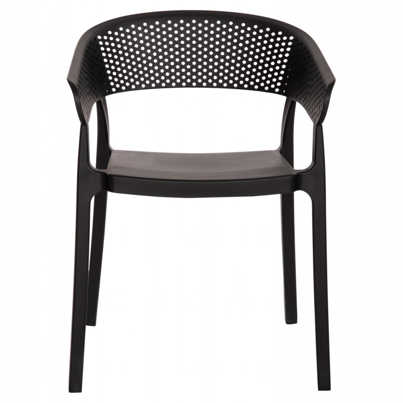 ΠΟΛΥΘΡΟΝΑ ΠΟΛΥΠΡΟΠΥΛΕΝΙΟΥ PERFOE HM5941.02 ΜΑΥΡΗ 56x50x73Υ εκ.