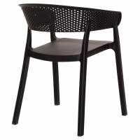 ΠΟΛΥΘΡΟΝΑ ΠΟΛΥΠΡΟΠΥΛΕΝΙΟΥ PERFOE HM5941.02 ΜΑΥΡΗ 56x50x73Υ εκ.
