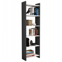 ΒΙΒΛΙΟΘΗΚΗ CLASSIKER HM9226.13 ΜΕΛΑΜΙΝΗΣ ΓΚΡΙ-ΛΕΥΚΟ 48,5x22x160Υεκ. ΒΙΒΛΙΟΘΗΚΗ CLASSIKER HM9226.13 ΜΕΛΑΜΙΝΗΣ ΓΚΡΙ-ΛΕΥΚΟ 48,5x22x160Υεκ.