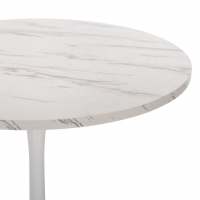 ΤΡΑΠΕΖΙ ΤΡΑΠΕΖΑΡΙΑΣ ROLLO HM9421.01 ΣΤΡΟΓΓΥΛΟ WHITE MARBLE Φ90x74Y εκ. ΤΡΑΠΕΖΙ ΤΡΑΠΕΖΑΡΙΑΣ ROLLO HM9421.01 ΣΤΡΟΓΓΥΛΟ WHITE MARBLE Φ90x74Y εκ.
