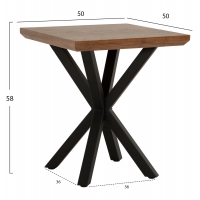 ΒΟΗΘΗΤΙΚΟ ΤΡΑΠΕΖΑΚΙ ΣΑΛΟΝΙΟΥ HM9471.02 MDF ΜΕ ΚΑΠΛΑΜΑ ΑΠΟ ΞΥΛΟ ΚΑΡΥΔΙΑΣ-ΜΕΤΑΛ.ΒΑΣΗ 50x50x58Υεκ. ΒΟΗΘΗΤΙΚΟ ΤΡΑΠΕΖΑΚΙ ΣΑΛΟΝΙΟΥ HM9471.02 MDF ΜΕ ΚΑΠΛΑΜΑ ΑΠΟ ΞΥΛΟ ΚΑΡΥΔΙΑΣ-ΜΕΤΑΛ.ΒΑΣΗ 50x50x58Υεκ.